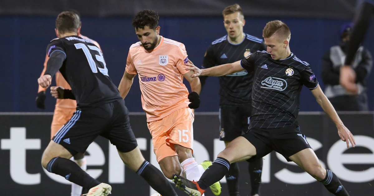 DINAMO - ANDERLECHT 0:0 Modri bez poraza do proljeća u Europi